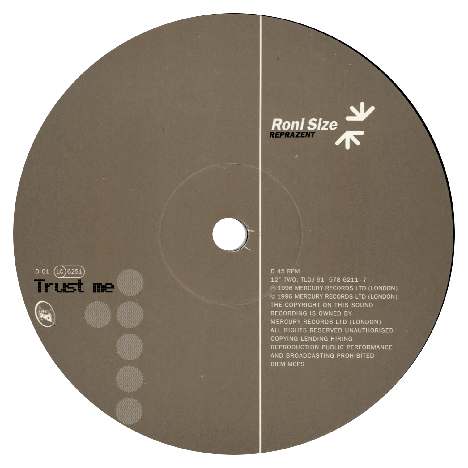 Roni Size - Trust Me